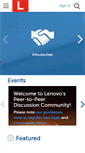 Mobile Screenshot of forums.lenovo.com